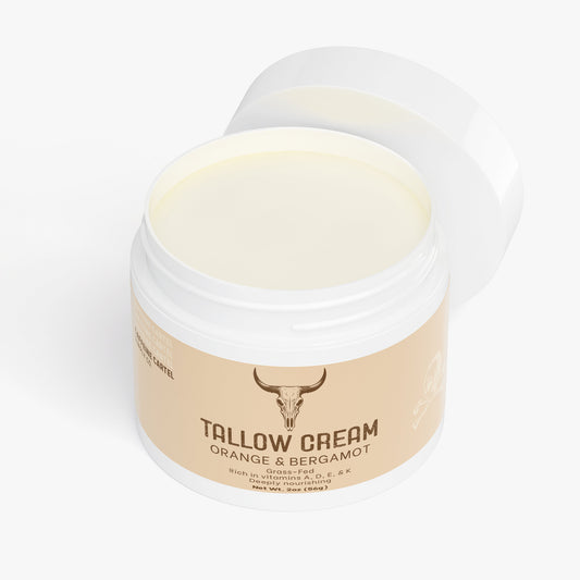 Tallow Cream - Orange & Bergamot (2 oz)