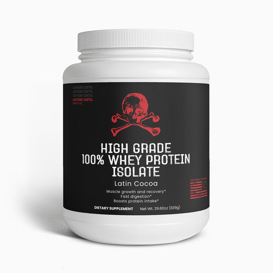 High Grade 100% Whey Protein Isolate (Latin Cocoa)