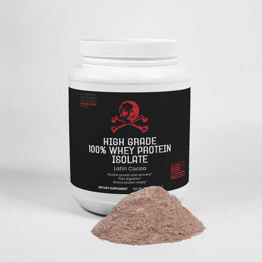 High Grade 100% Whey Protein Isolate (Latin Cocoa)