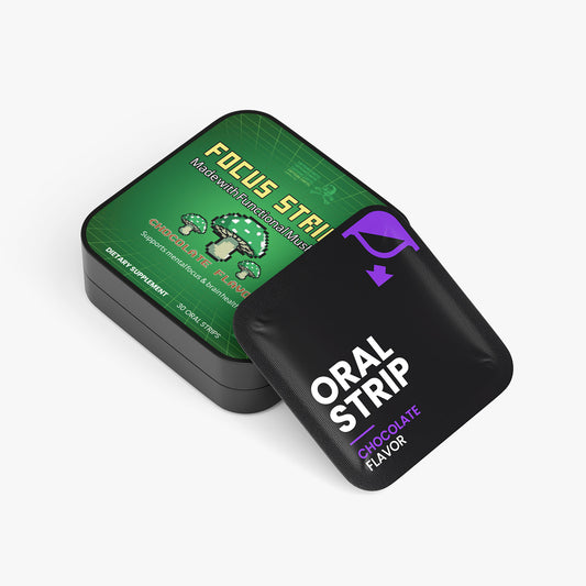 Focus Strips+ - 4 Functional Mushrooms (30 Strips)