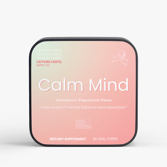 Calm Mind - Cognitive Relax Strips - L-Theanine & GABA (30 Strips)