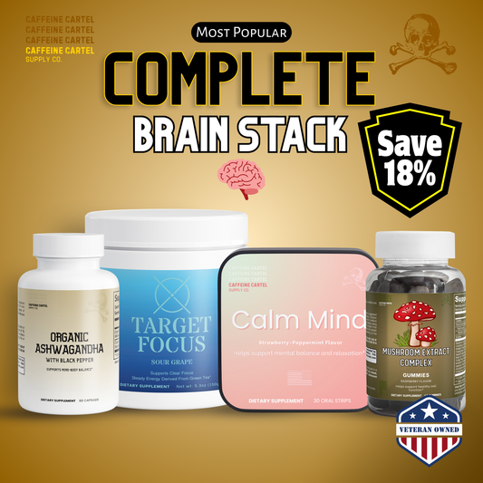 Complete Brain Stack - 30 Day Supply (Most Popular)