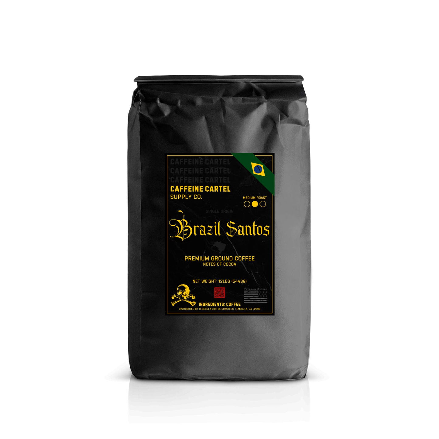 Brazil Santos Coffee - Medium Roast